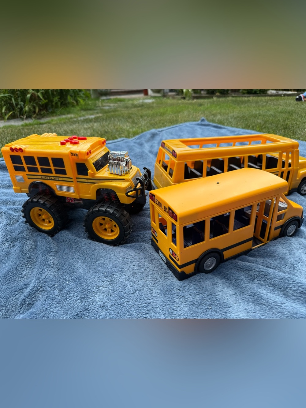 Playmobile and 2 other School Buses
